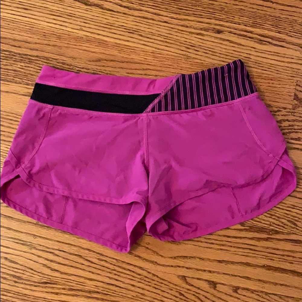 Purple Sz 4 Lululemon Shorts- good condition!
